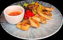  Бедро куриное с овощами